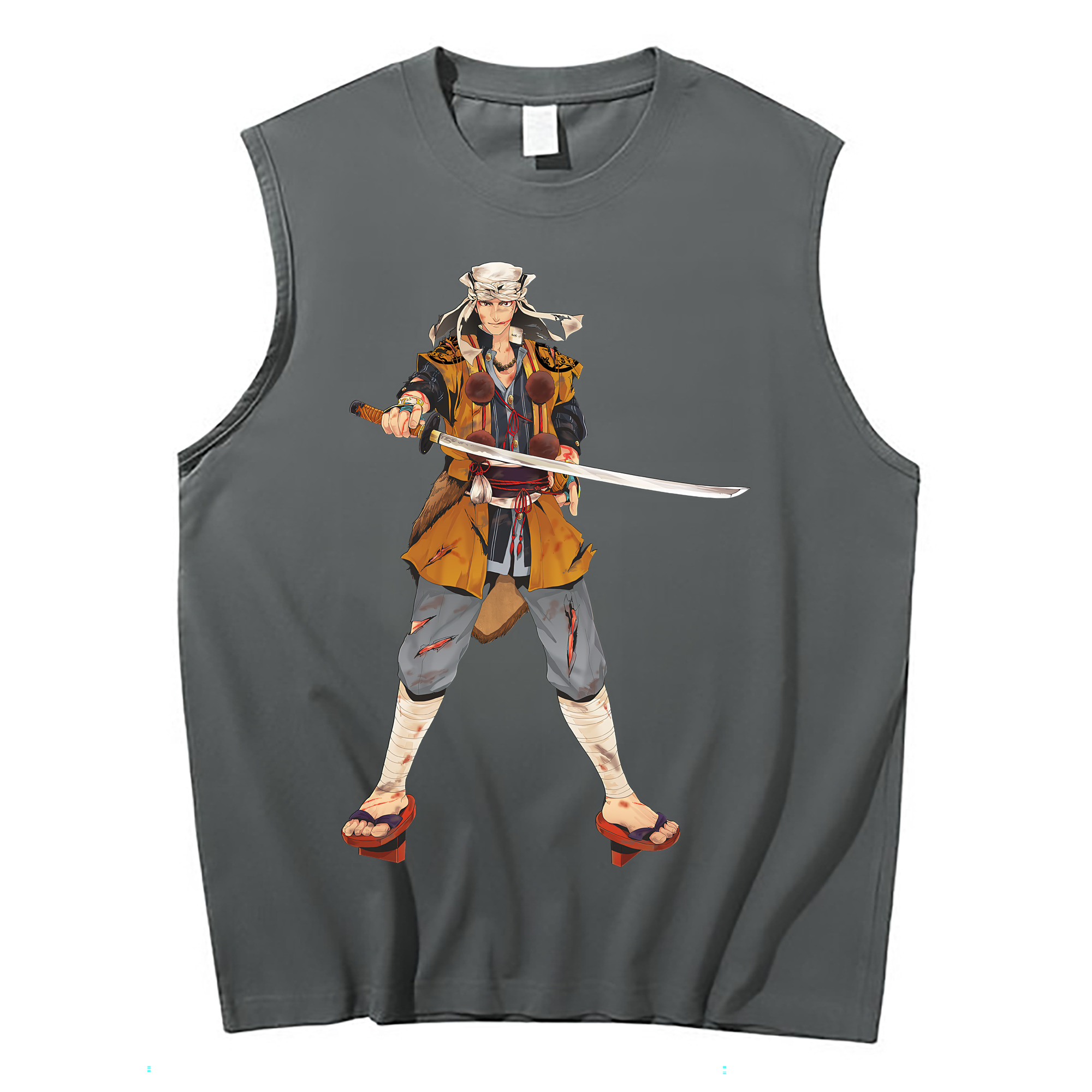 （画像用） 刀剣乱舞 Touken Ranbu コットン100％タンクトップ（フロントプリント）